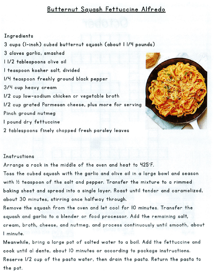 Recipe